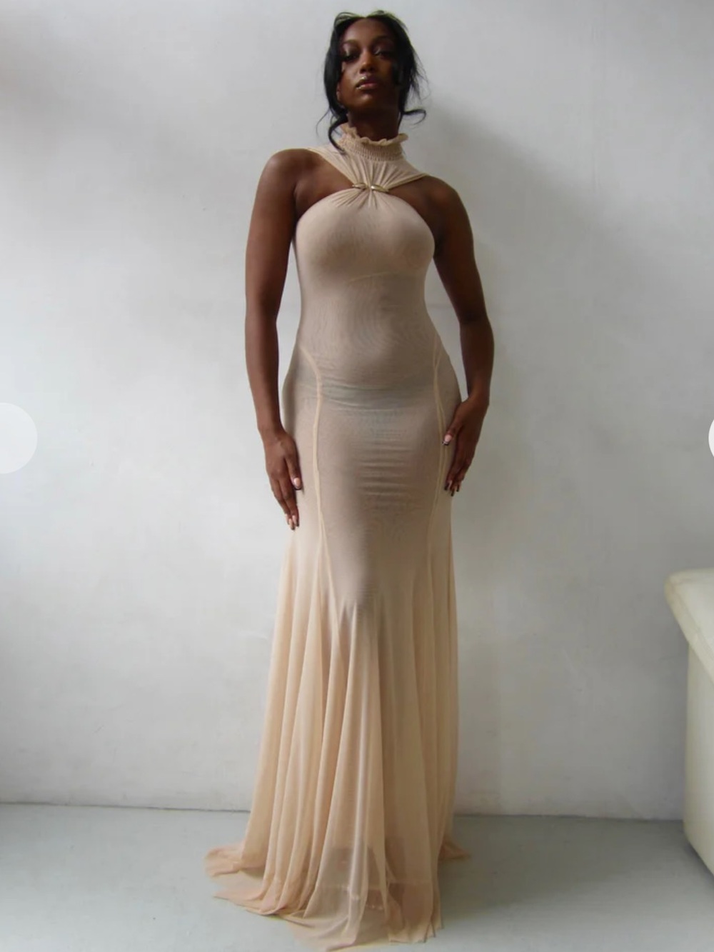 Loudbrand studios - solo dress in buttercream